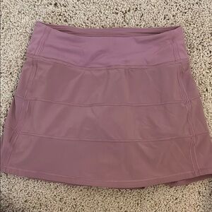 Lululemon Athletica Pink Mini A-Line Skirt